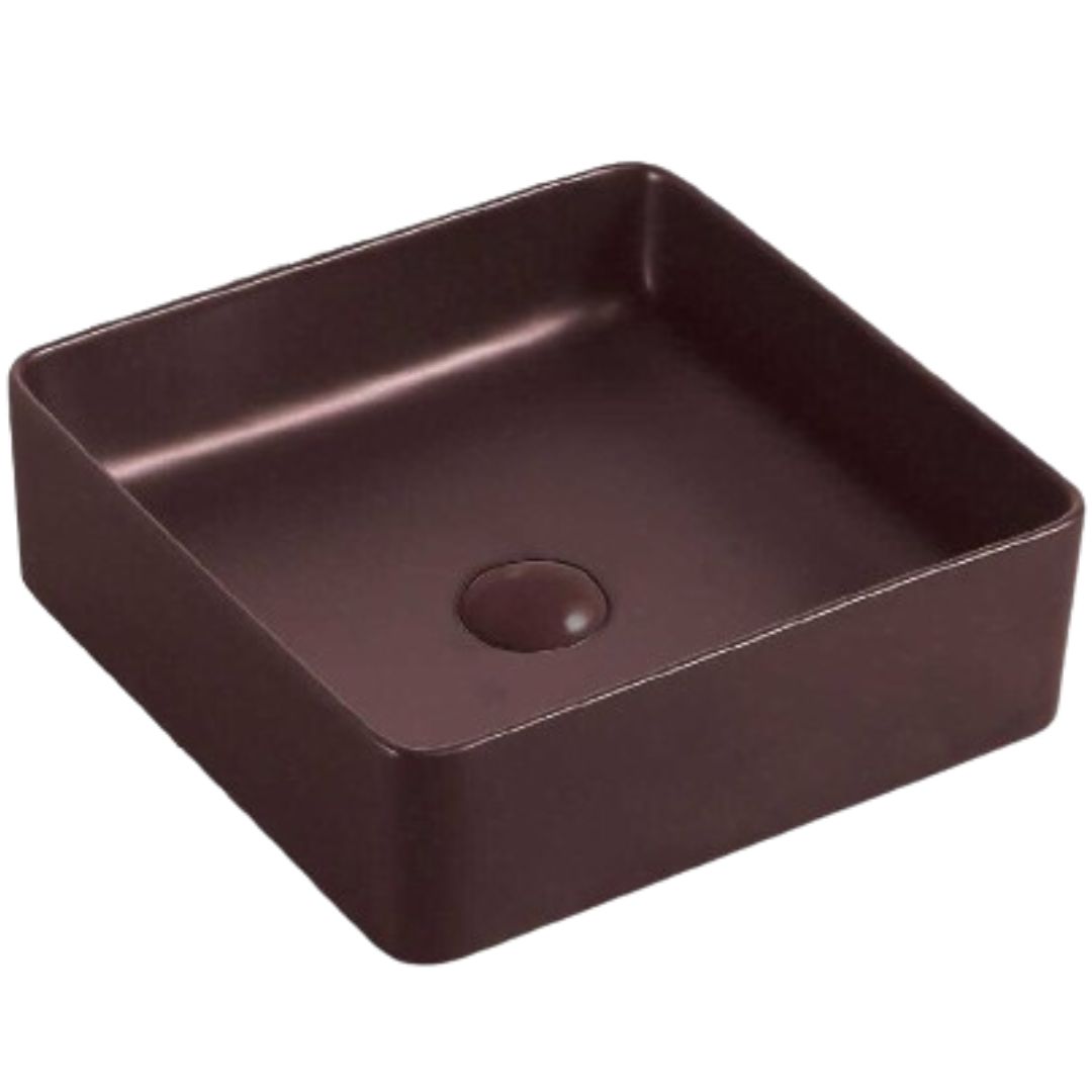 Umivaonik umetnicki 360*360*130 HIDROSAN [W1418 - Red wine matte]